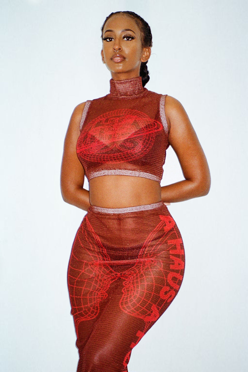 Jazeera Grid Knit