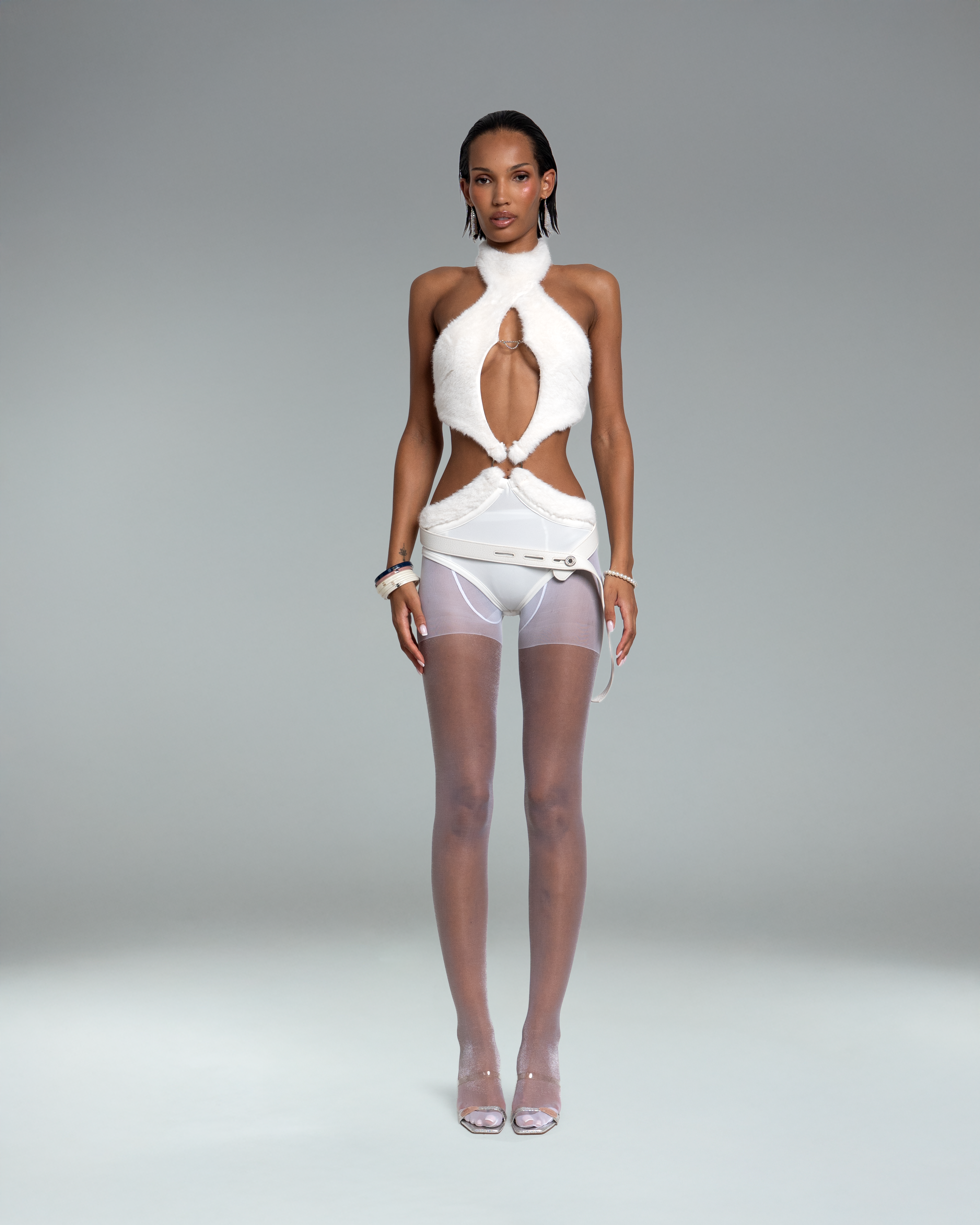 The Calm Cropped Romper