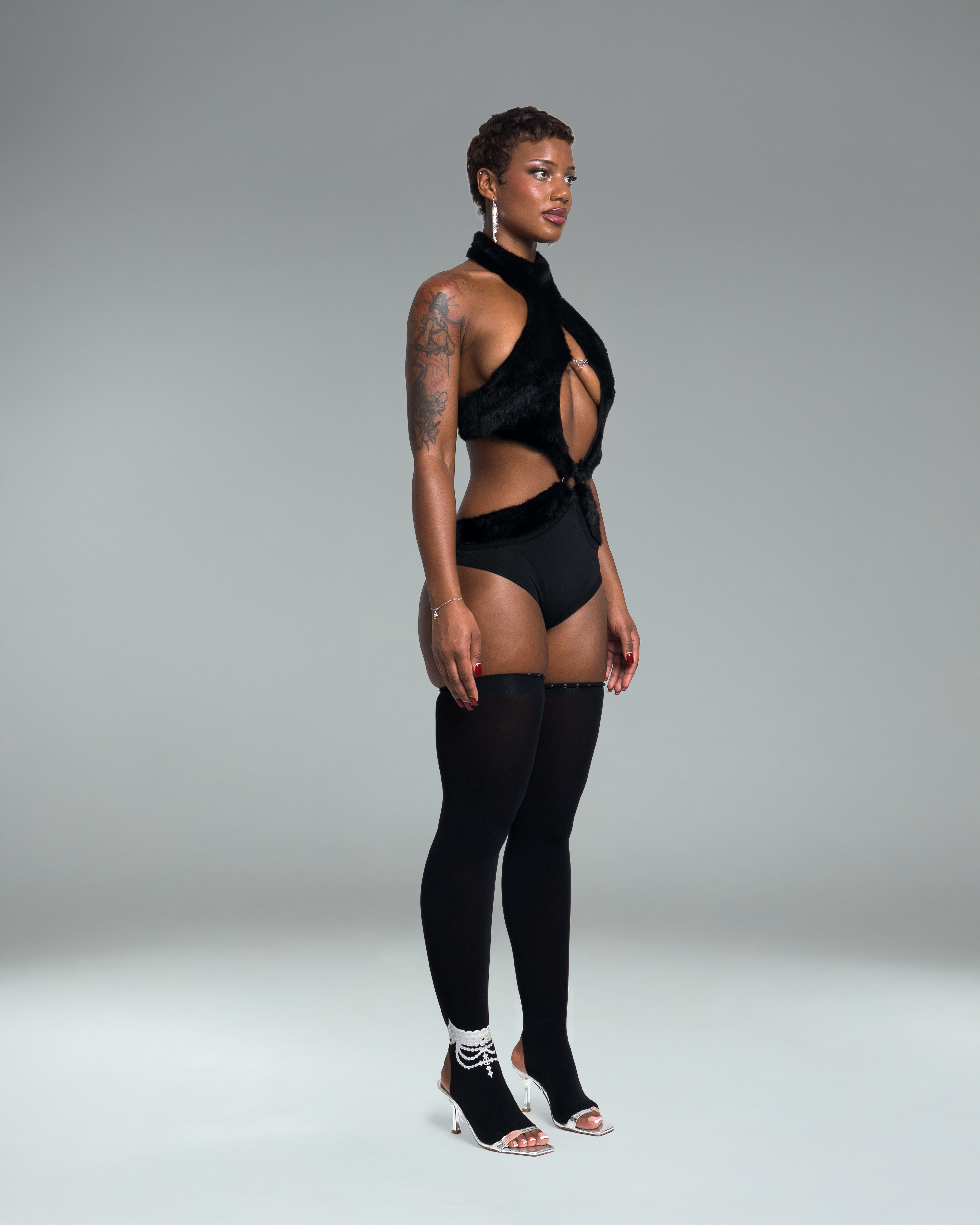 The Chaos Cropped Romper